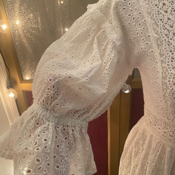 Love Sam Vivienne 100% cotton embroidered dress, XS - Picture 7 of 14